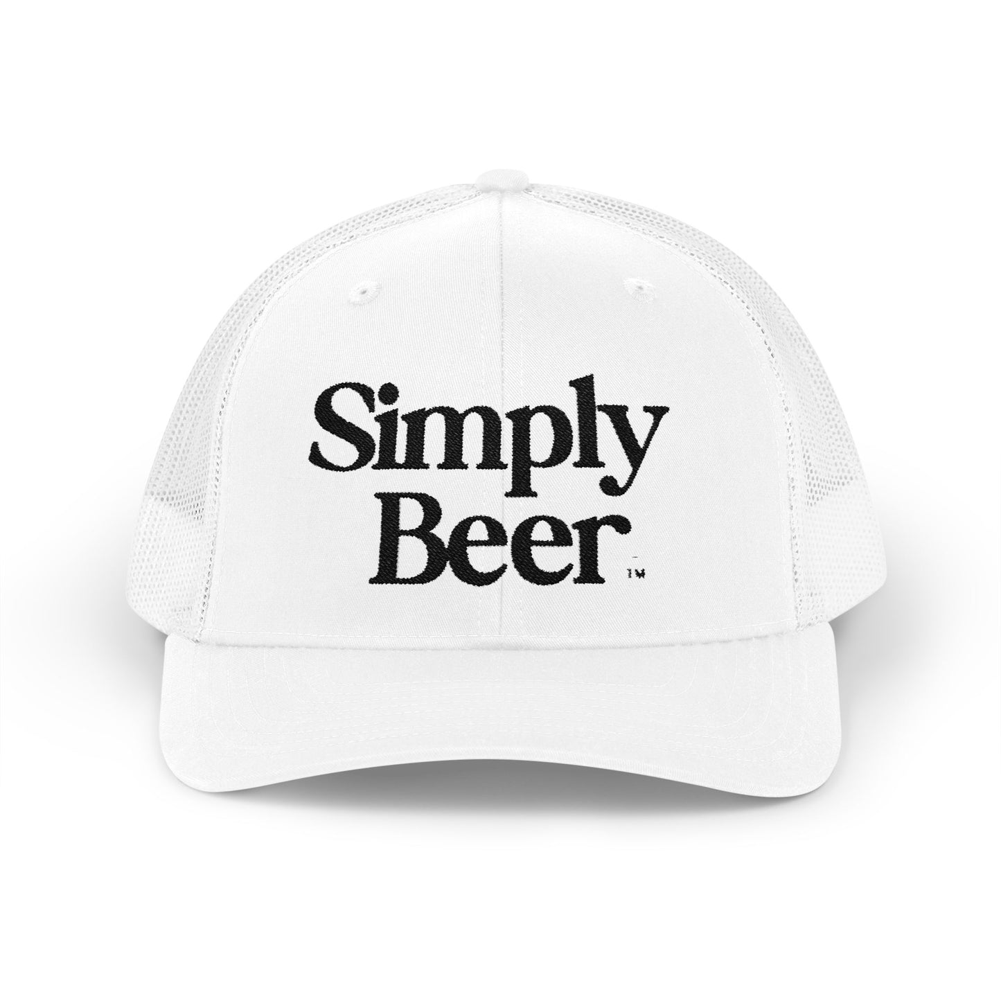 Simply Beer | August Collection White Trucker Hat | Single Size