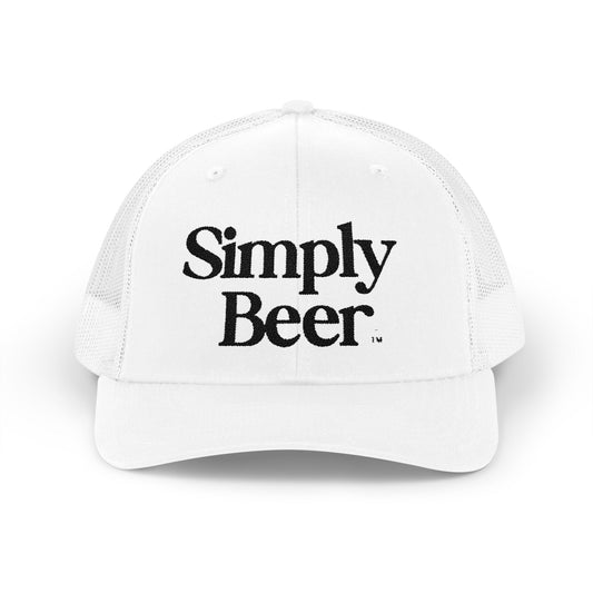 Simply Beer | August Collection White Trucker Hat | Single Size
